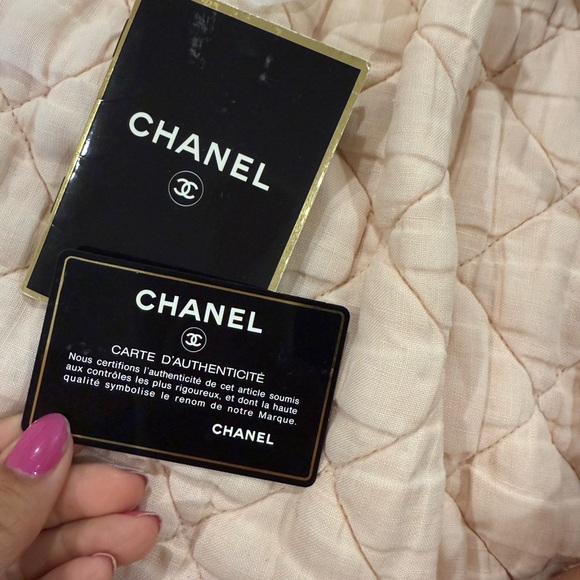 Vintage Chanel Tan triple C backpack main image 9